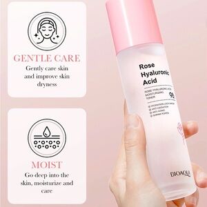 Aqua Rose Hyaluronic Acid Toner - Soft Pink